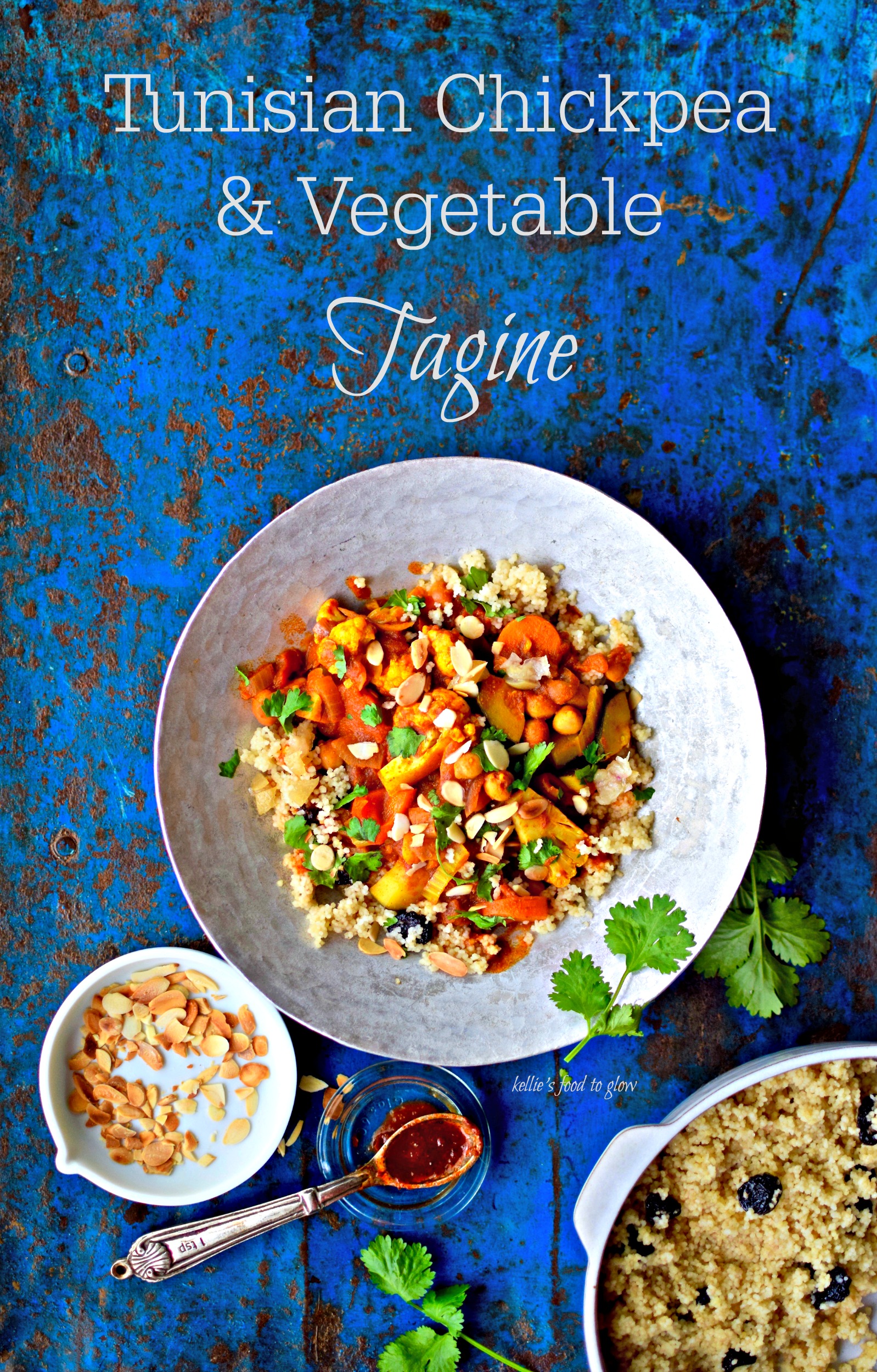 This is an easy, warming vegan stew that is easy to double or halve, gets better as leftovers and freezes well. And as if that weren’t enough, this tagine lends itself to using seasonal vegetable so is economical and environmentally friendly, too. In the summer, use more Mediterranean type veg and serve at room temperature. At any time of the year you can speed up the prep by using frozen vegetables. Serve for dinner or lunch with green salad plus couscous, quinoa, baked potato, steamed pitta bread or in wraps. Extra harissa and a few slices of griddled halloumi are great add-ins.
