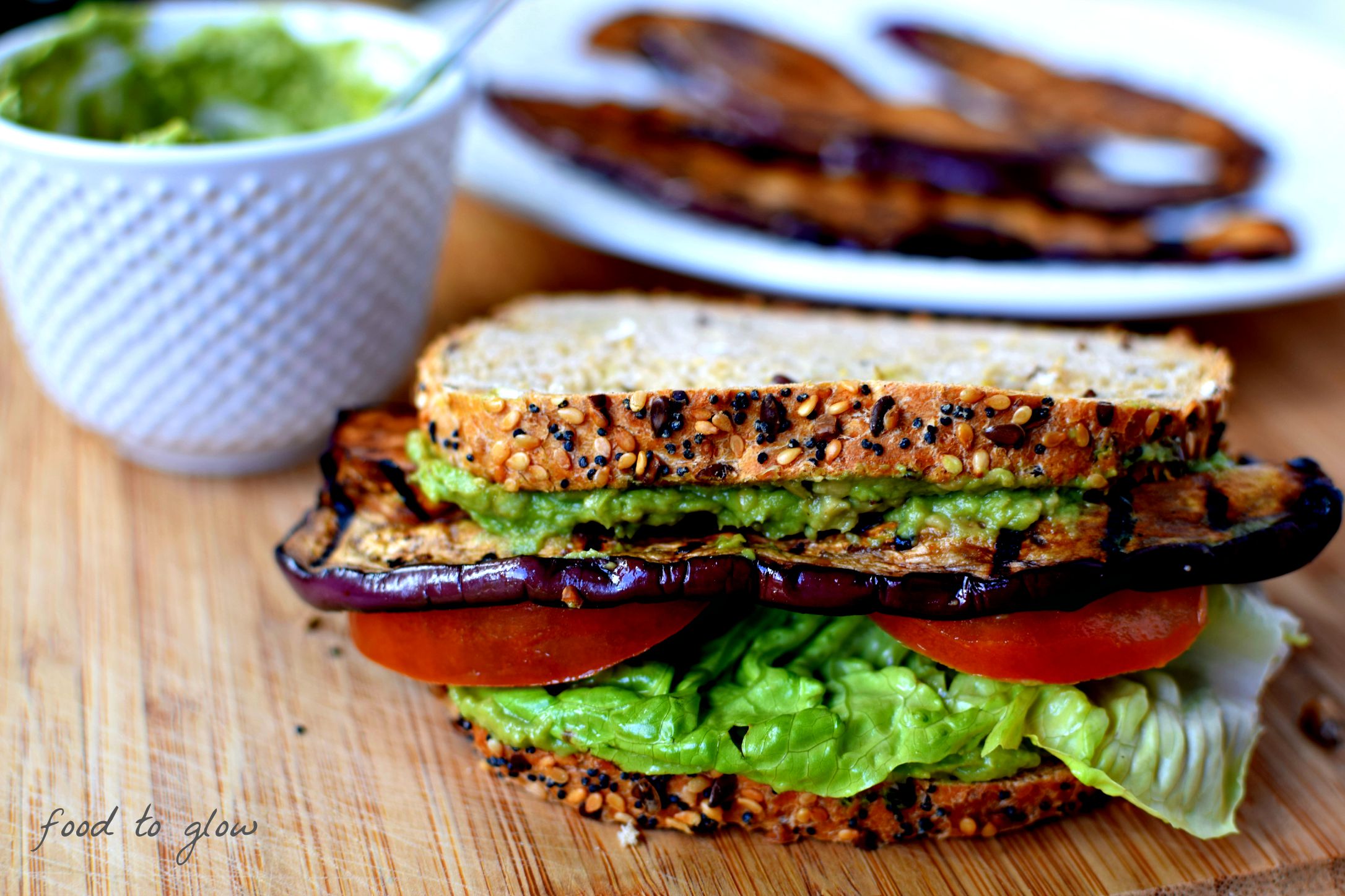 How To Make Eggplant Bacon + Vegan BLT with The Best Avocado Mayo Ever